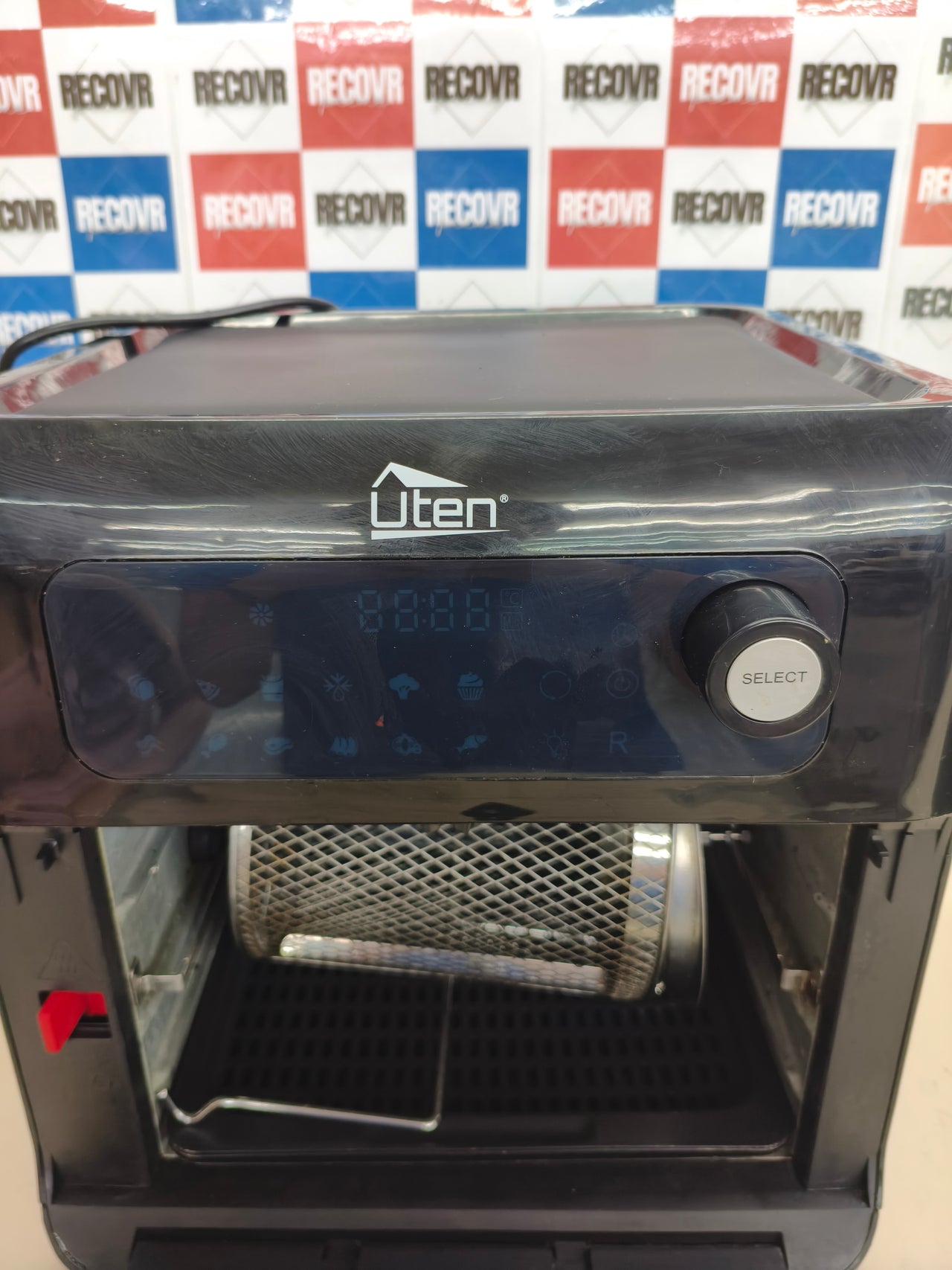 Freidora de aire Uten 10L 1500W con pantalla táctil y 12 programas