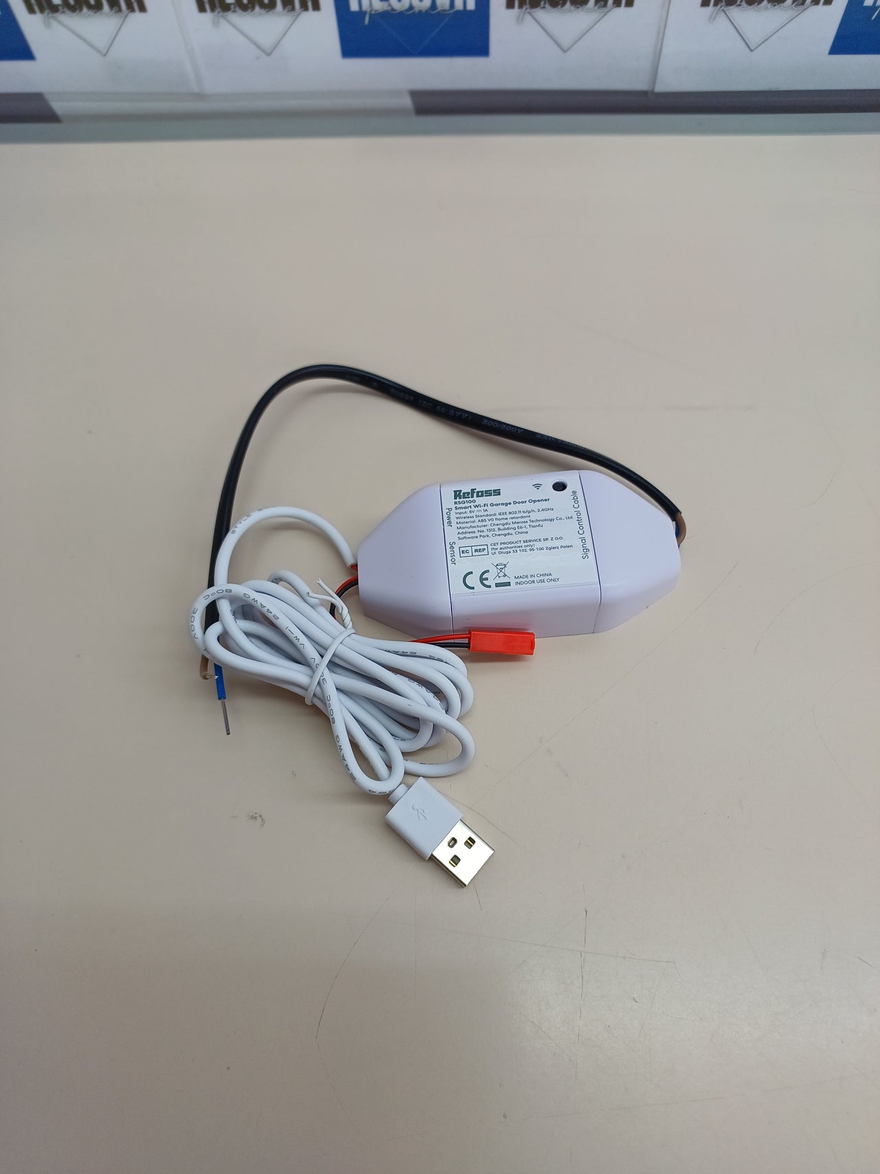 Controlador WiFi puerta garaje Alexa Google