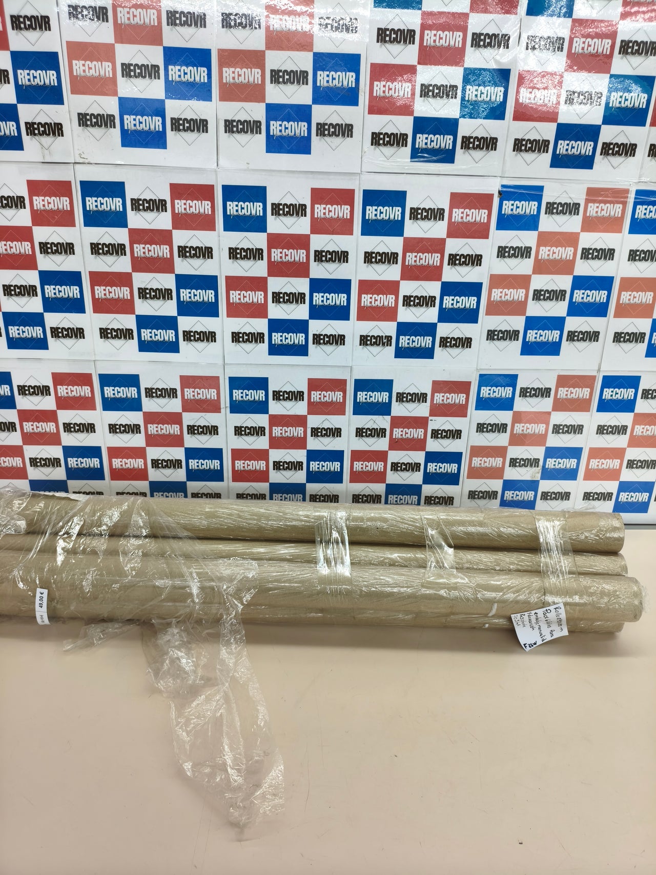 Pack 6 rollos de papel kraft marrón OFITURIA 0,90×20 m 70 g/m²