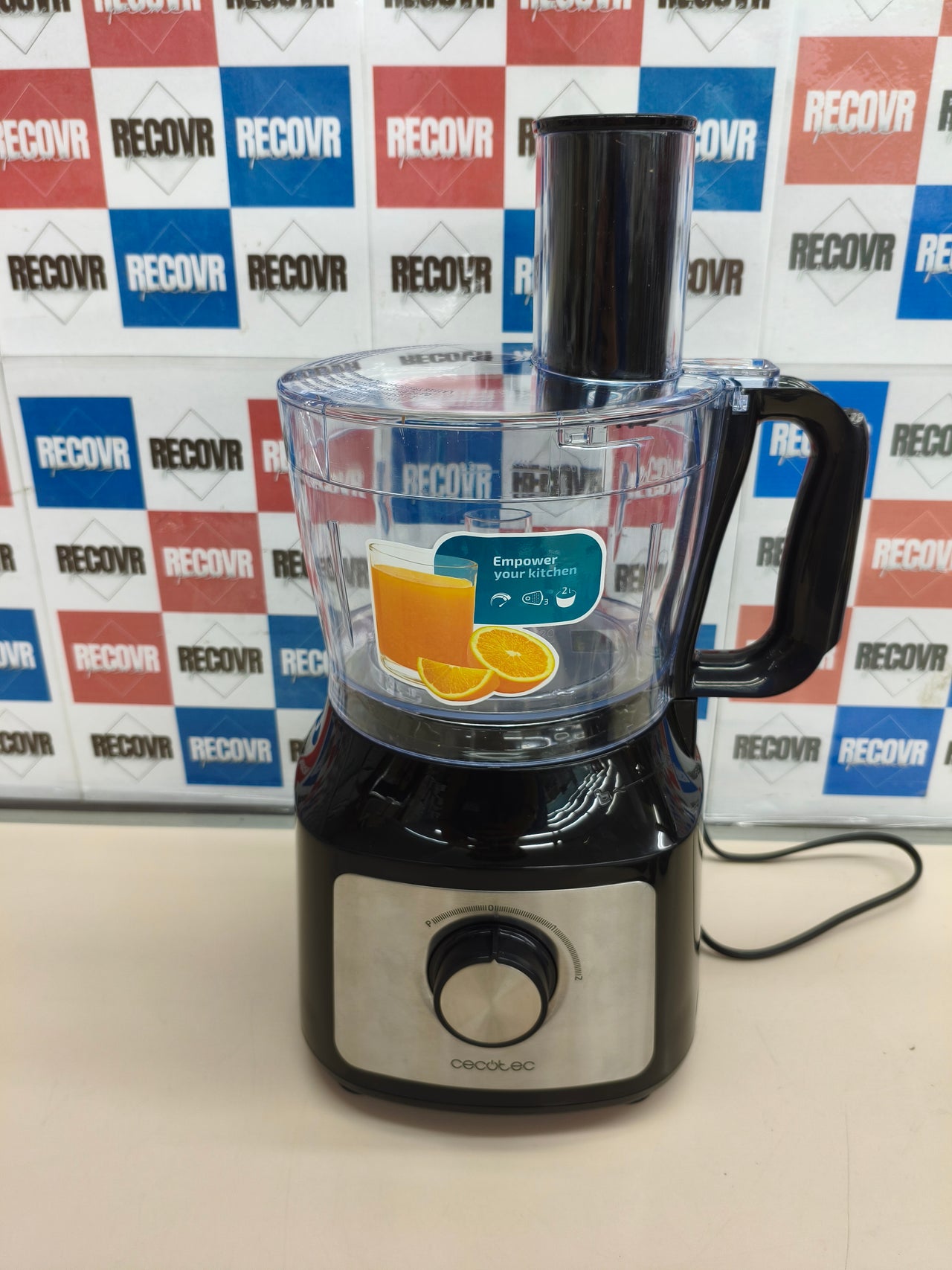 Procesador de alimentos 1000 W con bol de 2 L