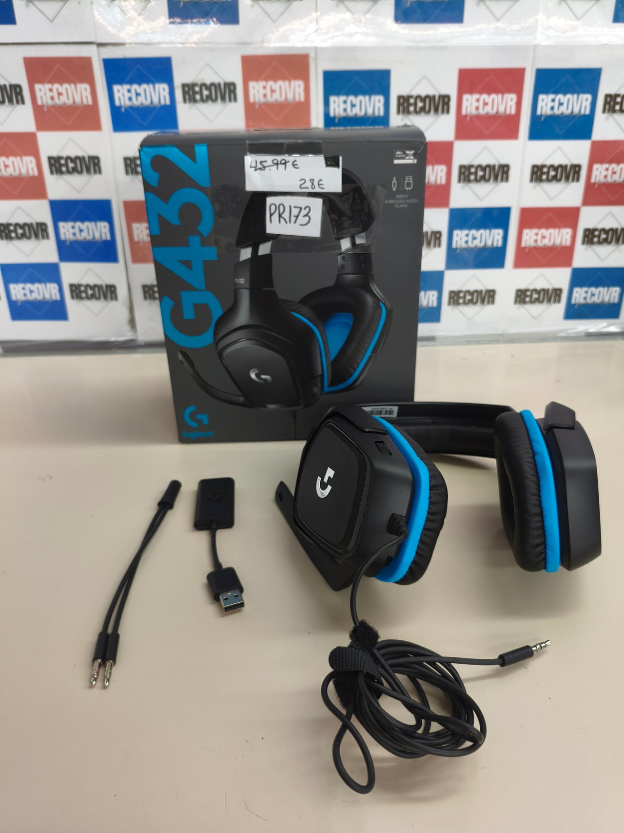 Auriculares gaming Logitech G432