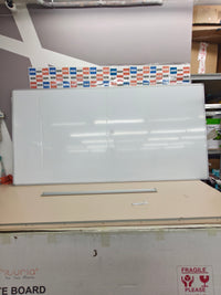 Pizarra magnética blanca Ofituria 200x100 cm con marco de aluminio
