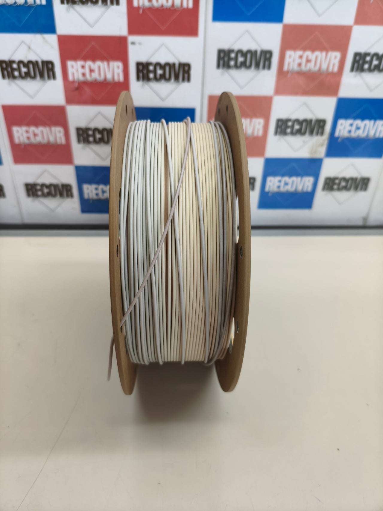 Filamento PLA efecto mármol para impresora 3D, 1,75 mm, 1 kg, roca fósil.