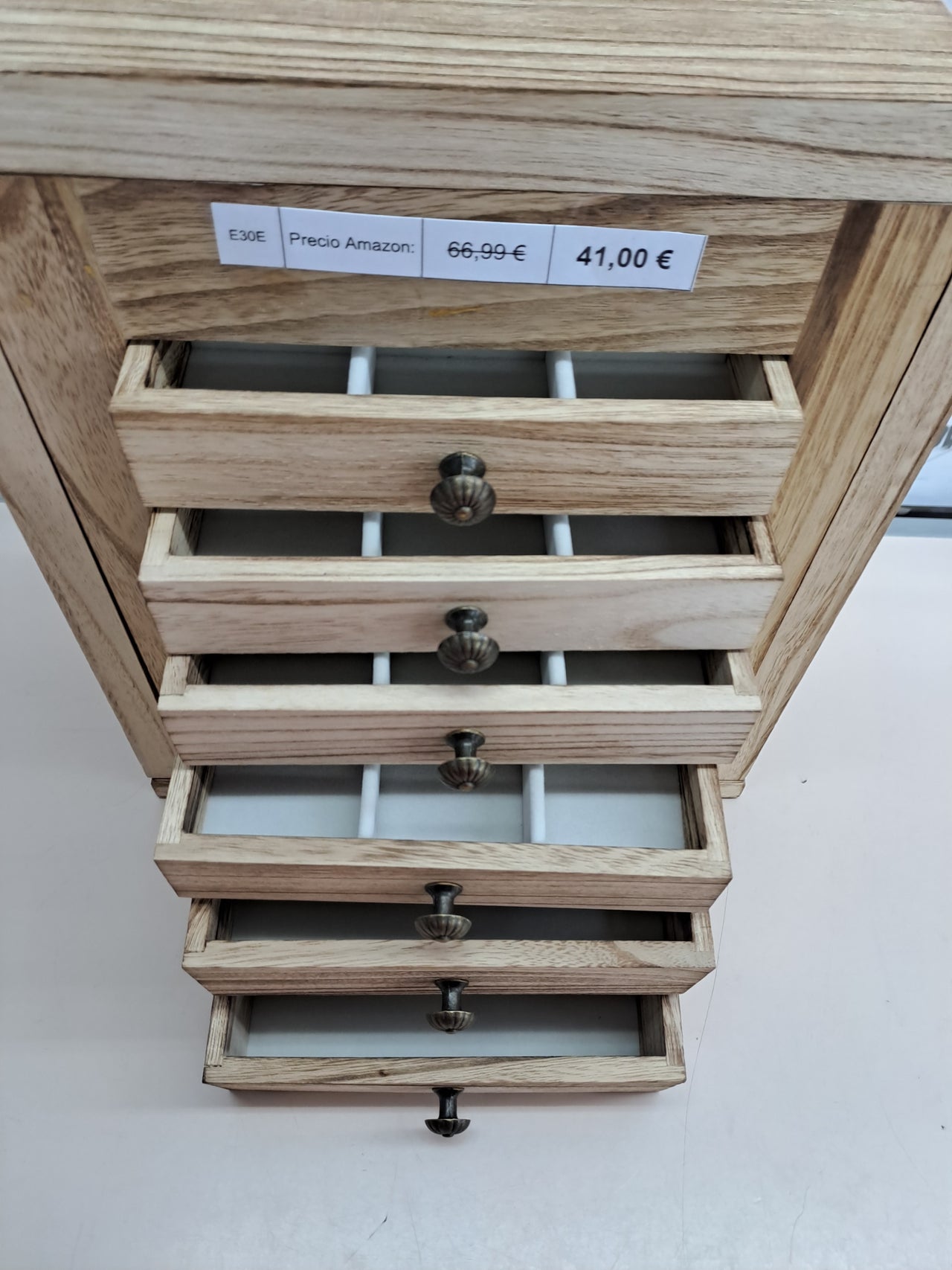 Joyero grande madera 7 capas con espejo – ProCase