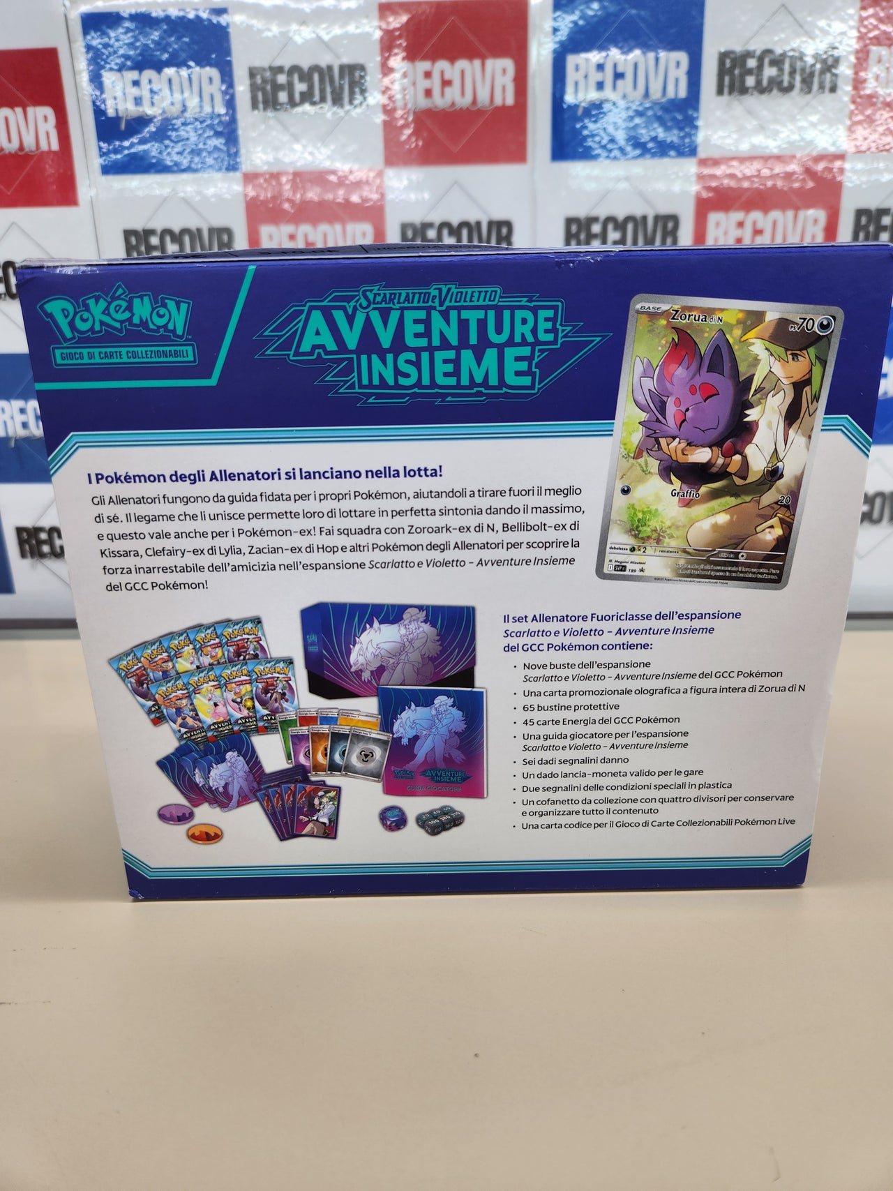 Caja Entrenador Élite Pokémon Escarlata y Púrpura