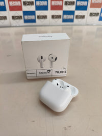 Apple AirPods 4, Bluetooth, Audio Espacial, USB-C, hasta 24 h