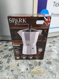 Cafetera Italiana 6 Tazas 300ml Inducción Spark