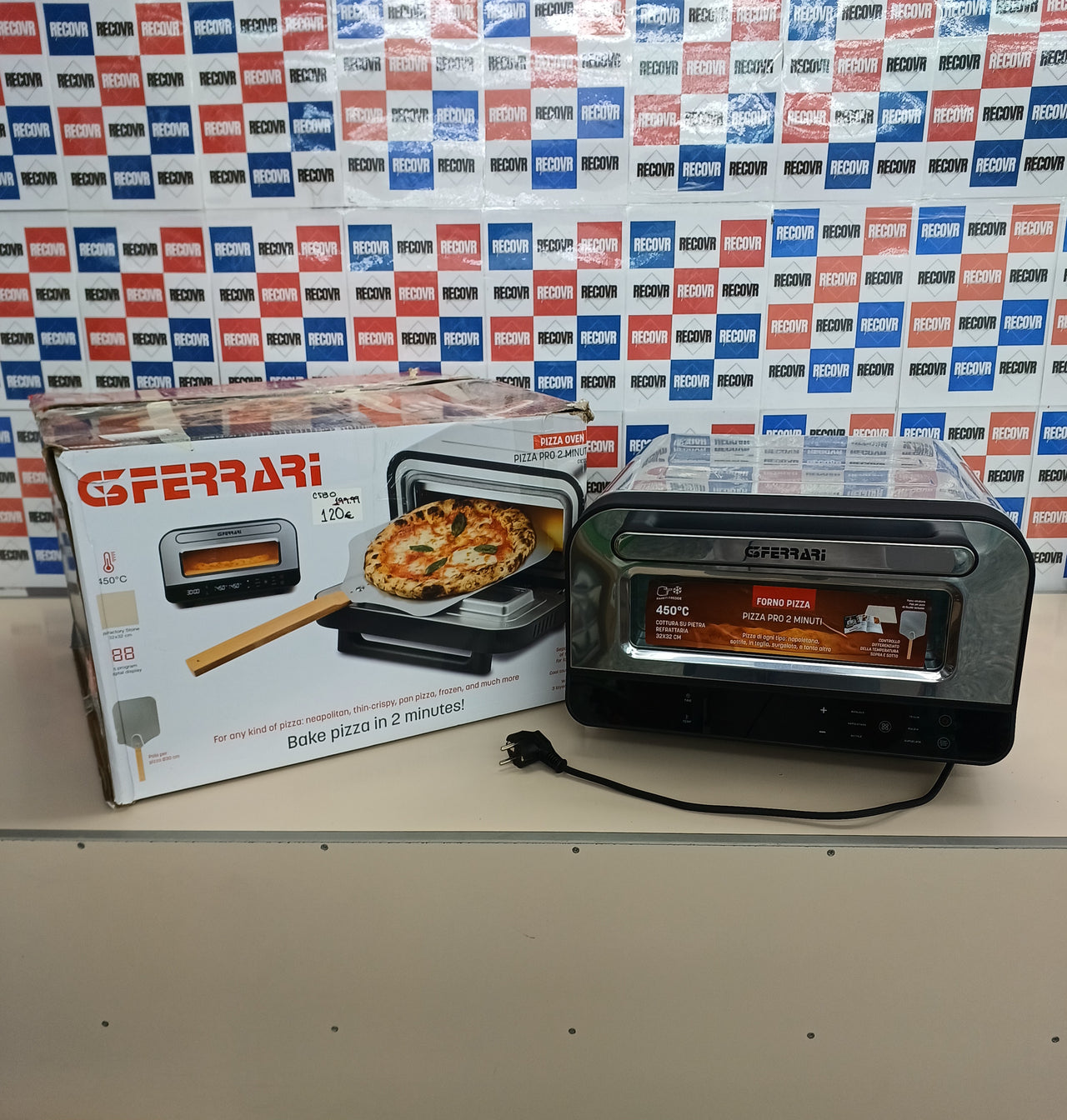 Horno para Pizza G3 Ferrari Pizza Pro 2 Minuts 1700 W
