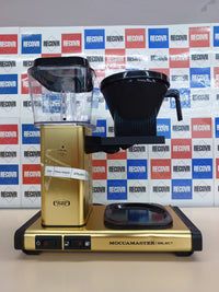 Moccamaster KBG Select, Cafetera, Laton Cepillado, Cafetera Automatica, Filtro, 1.25 Litros