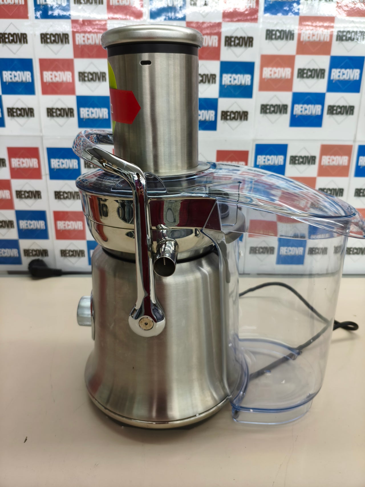 Exprimidor de zumo acero inoxidable Sage Nutri Juicer Cold XL