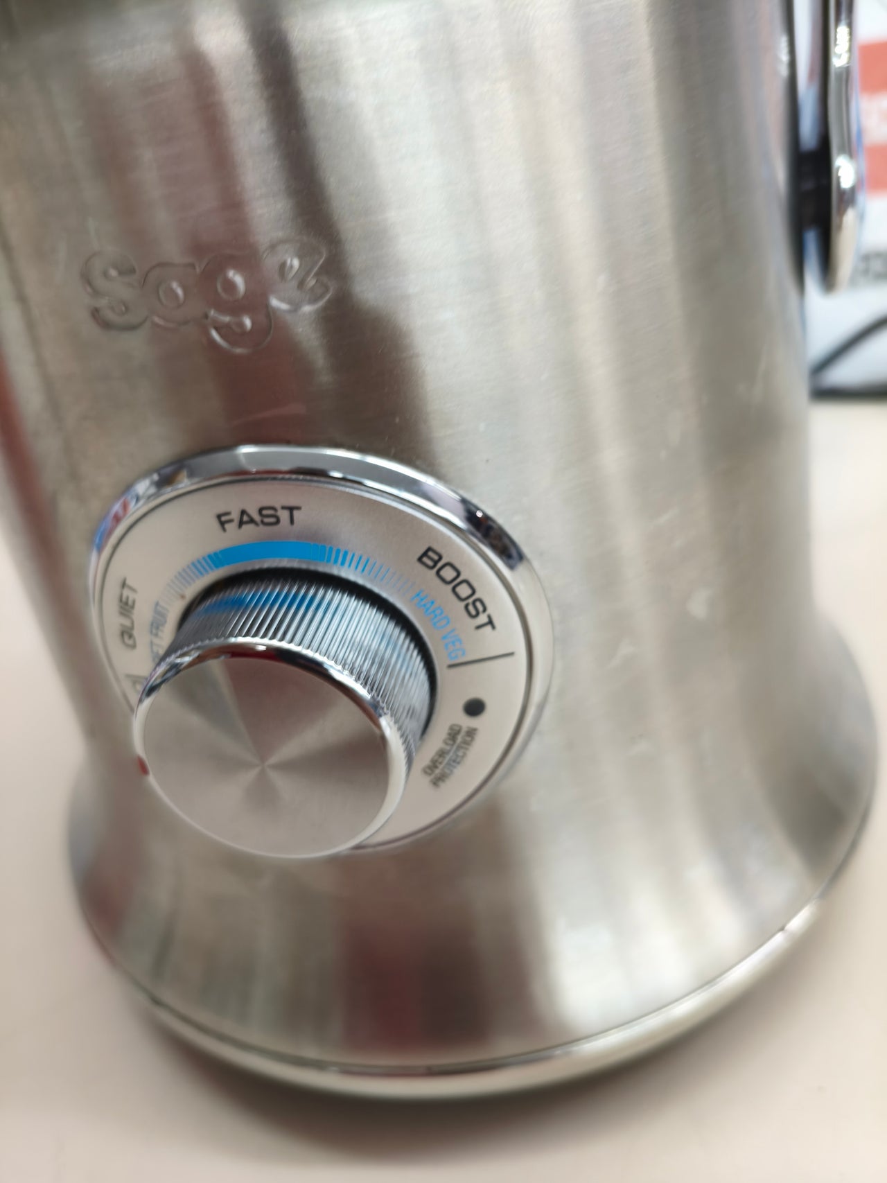 Exprimidor de zumo acero inoxidable Sage Nutri Juicer Cold XL