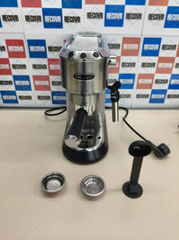 Cafetera espresso De’Longhi Dedica acero inoxidable negra