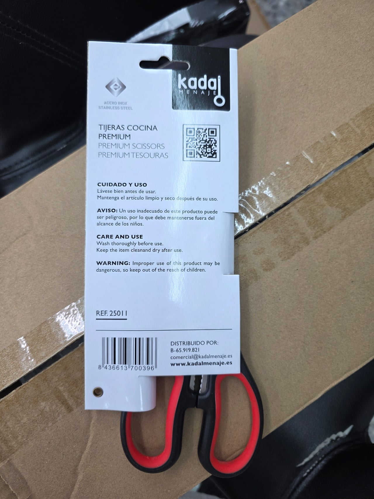 Tijeras cocina Premium - Acero Inox - Kadal - 25011