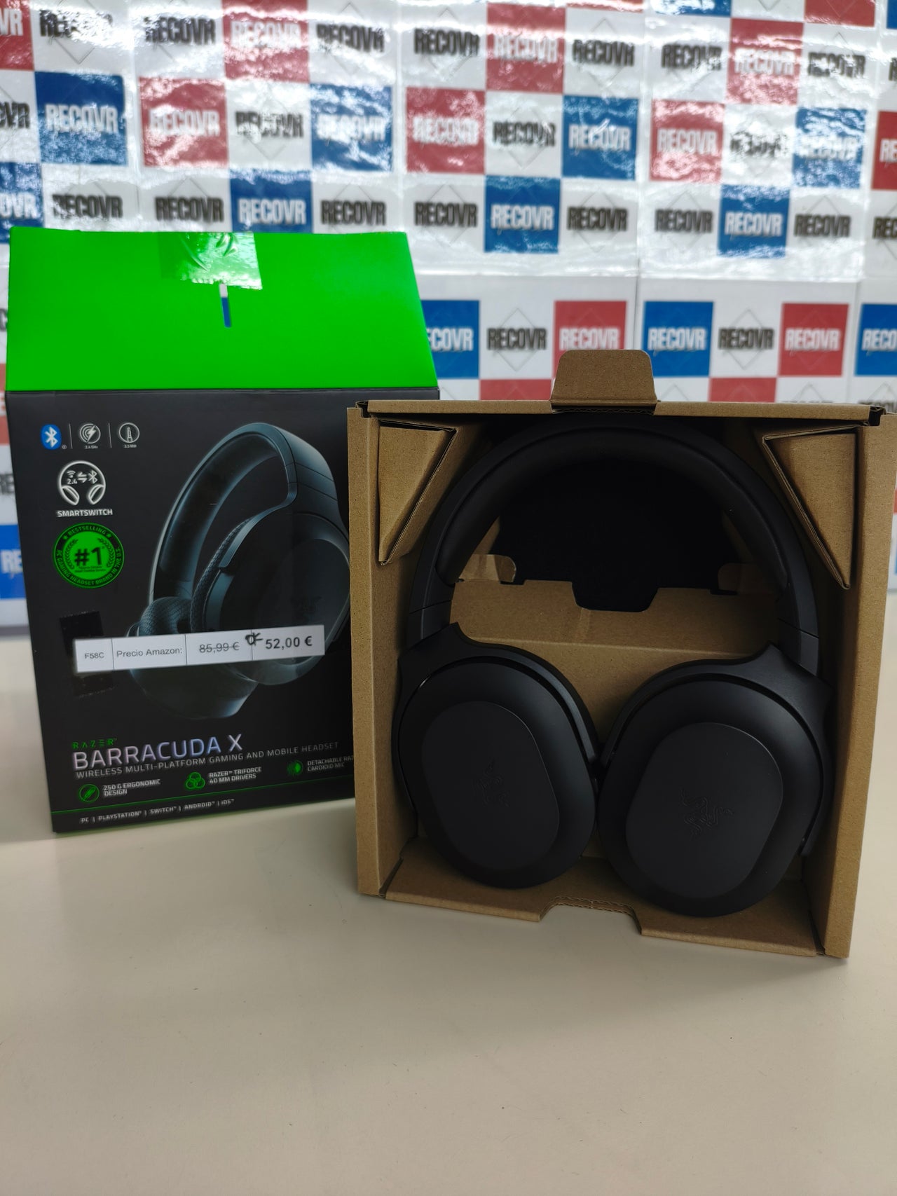 Auriculares gaming inalámbricos Razer Barracuda X