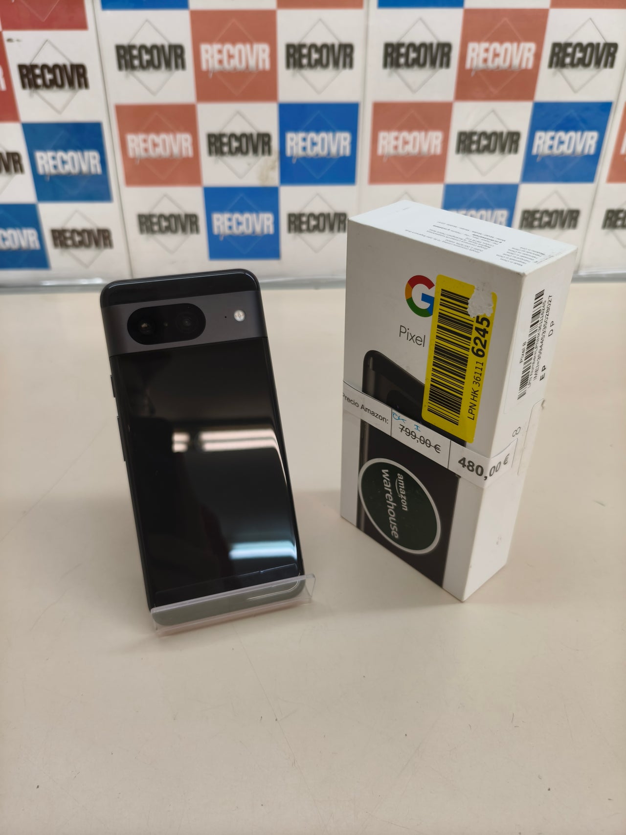 Google Pixel 8, smartphone Android 128 GB, cámara Pixel, 24 h,