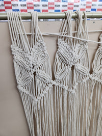 Cortina macramé 90 x 180 cm