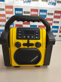 Metronic 477217, radio de obra FM/Bluetooth, 30 W, IP54