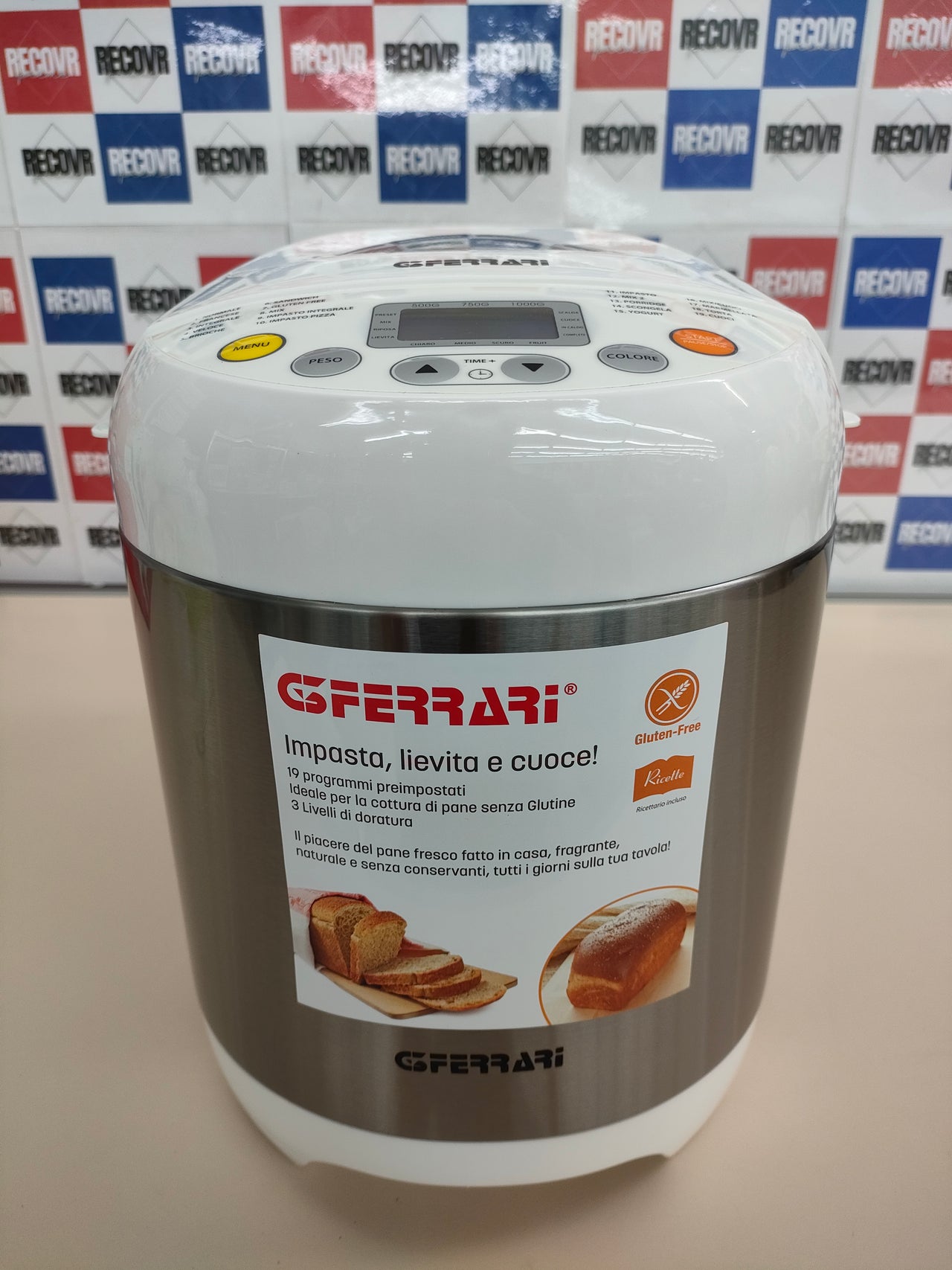 Panificadora G3 Ferrari G10078 19 Programas 550W