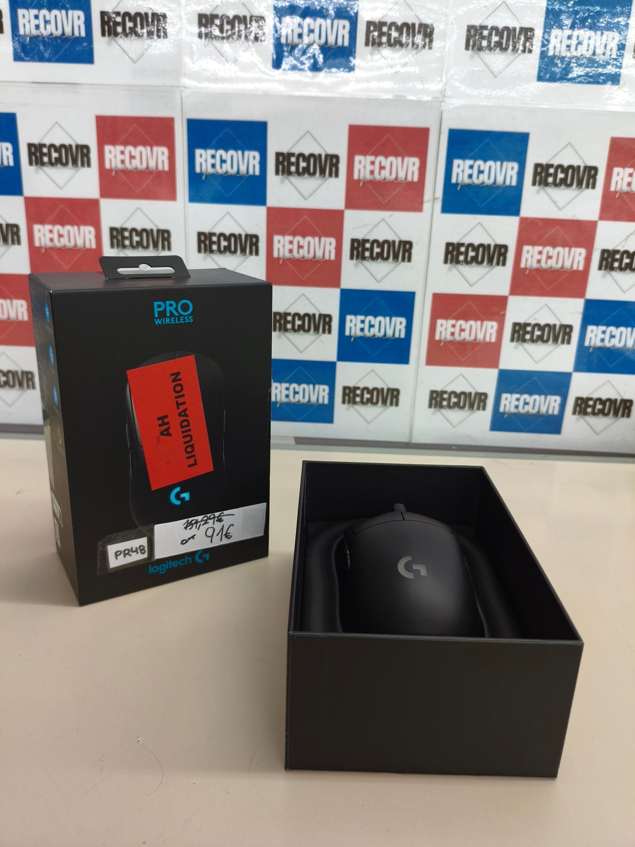 Ratón Logitech PRO Wireless Negro