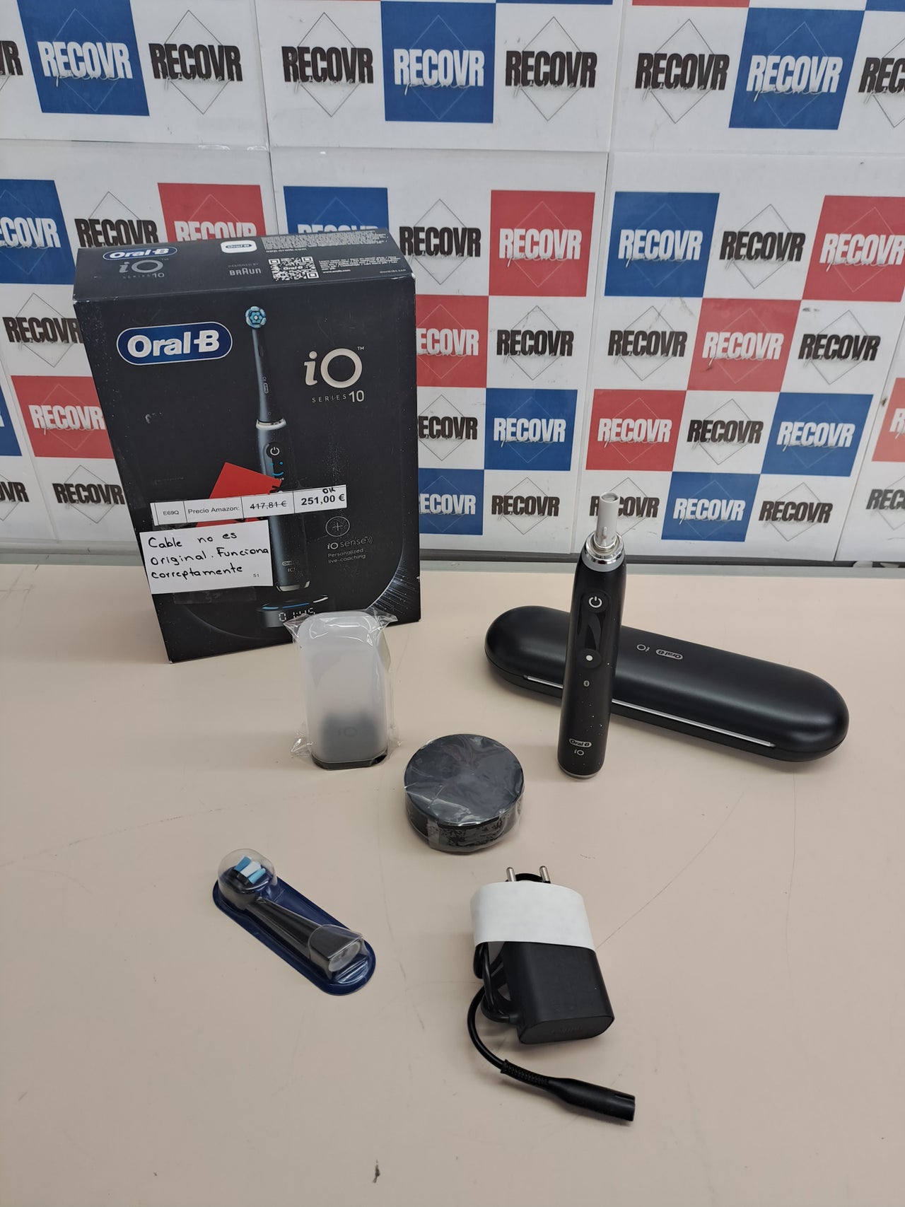 Cepillo eléctrico premium con app y estuche Oral-B iO 10