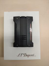 S.T. Dupont Defi Extreme - Mechero negro mate, metal, talla única