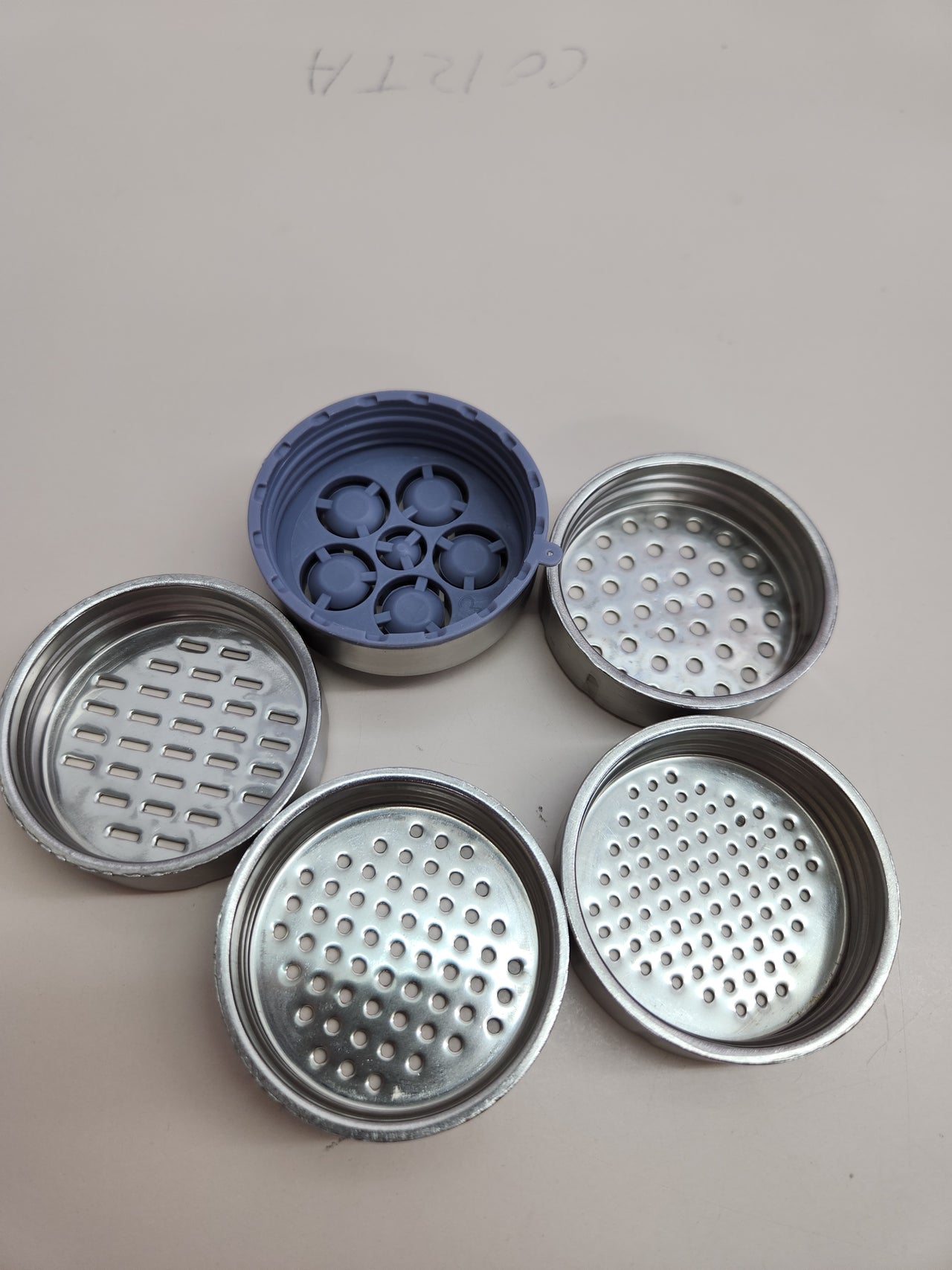 Prensa de Fideos Manual 5 Moldes para Fideos Frescos Caseros,Lasaña,Espaguetis Jadeshay