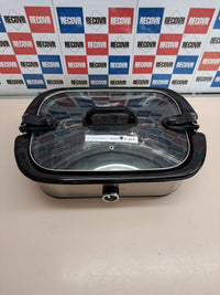 Olla cocción lenta 3,3 L acero inoxidable – Elite Gourmet
