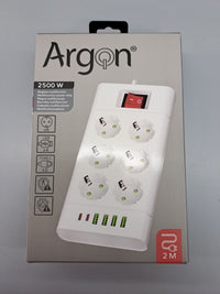 Regleta Multifunción 2500W- 2M-13317-Argon