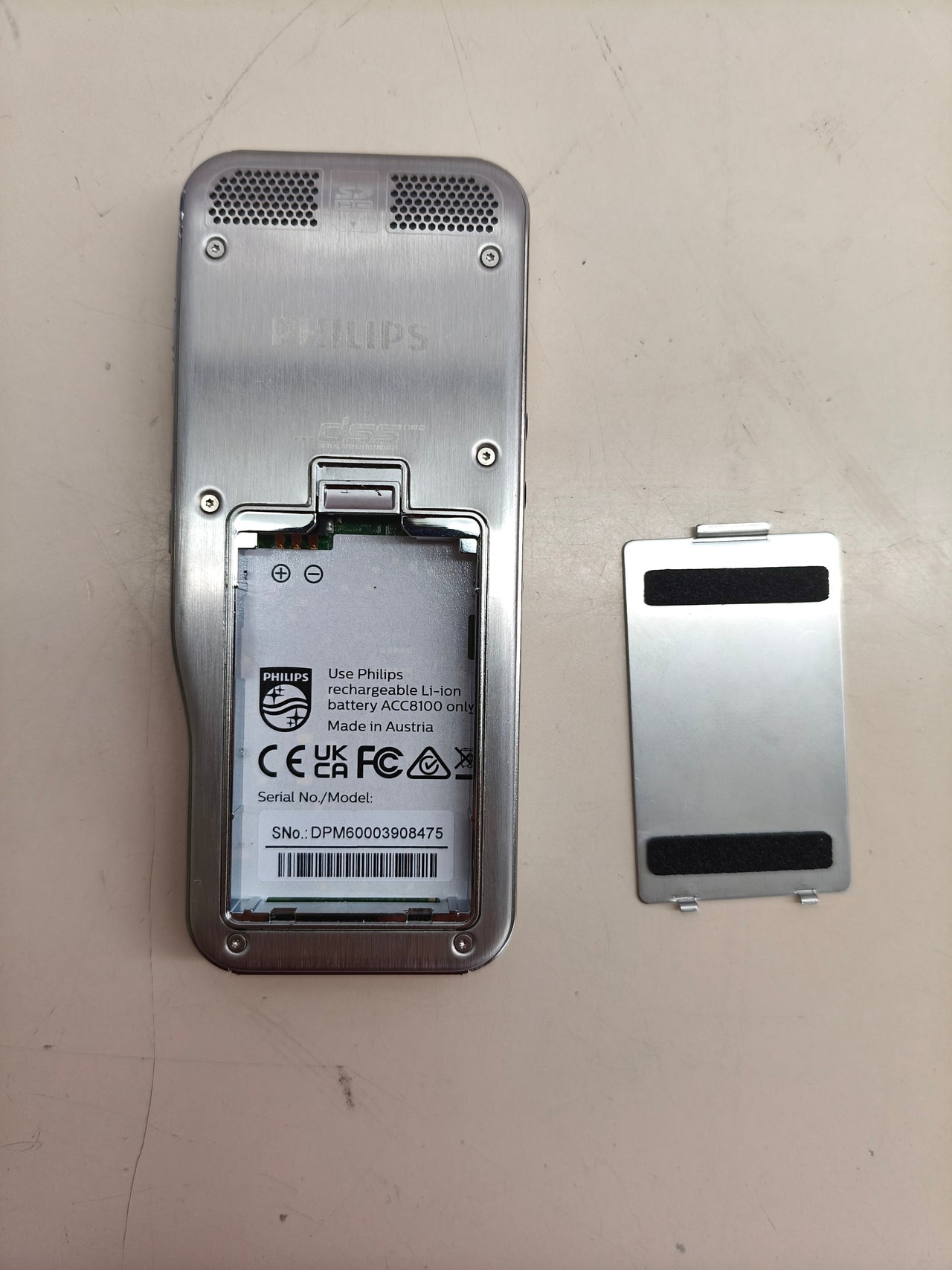 Grabadora de voz profesional Philips Pocket Memo DPM6000 digital