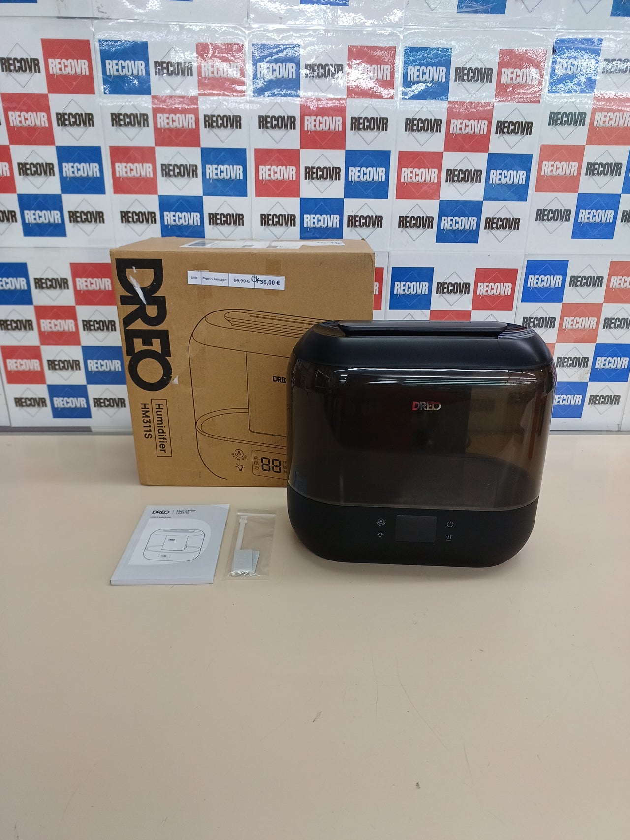 Humidificador Inteligente Dreo 4 L Vapor Frío