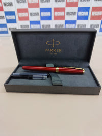 Pluma estilográfica Parker Sonnet Rojo Dorado