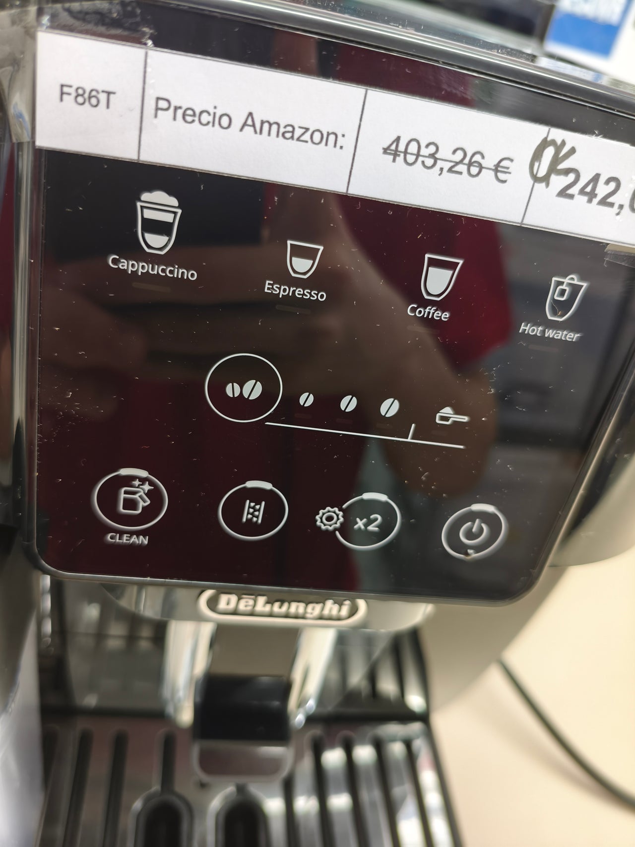 Cafetera superautomática De’Longhi Magnifica Start LatteCrema automática
