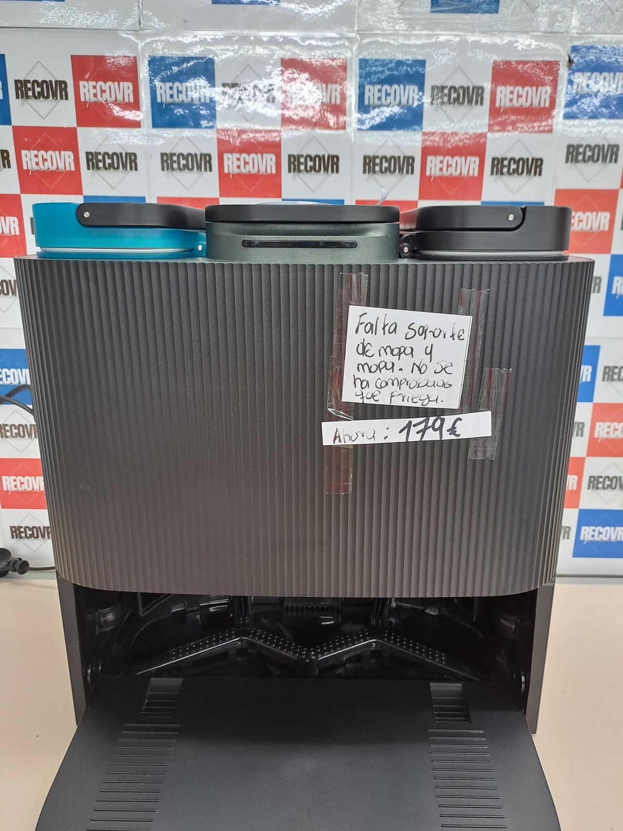 Robot aspirador estación vaciado automático Conga 11090