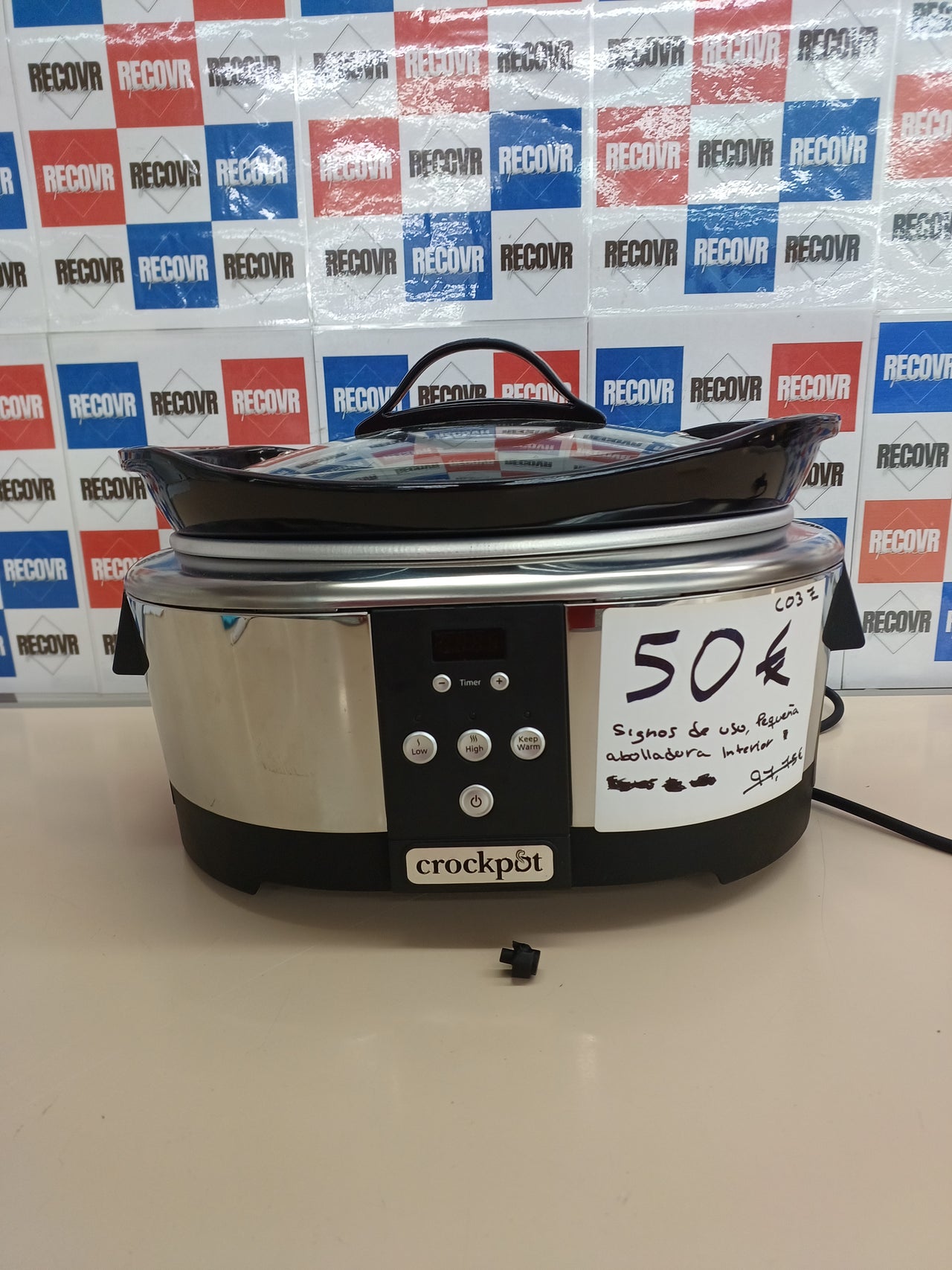Olla cocción lenta digital 5,7 L acero inox – Crock-Pot