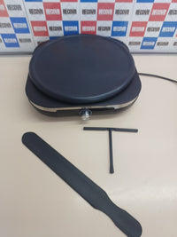 Crepera eléctrica Severin profesional con placa extraíble de 38 cm y 1500 W