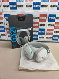 Auriculares inalámbricos gaming Logitech G G321 Lightspeed blancos