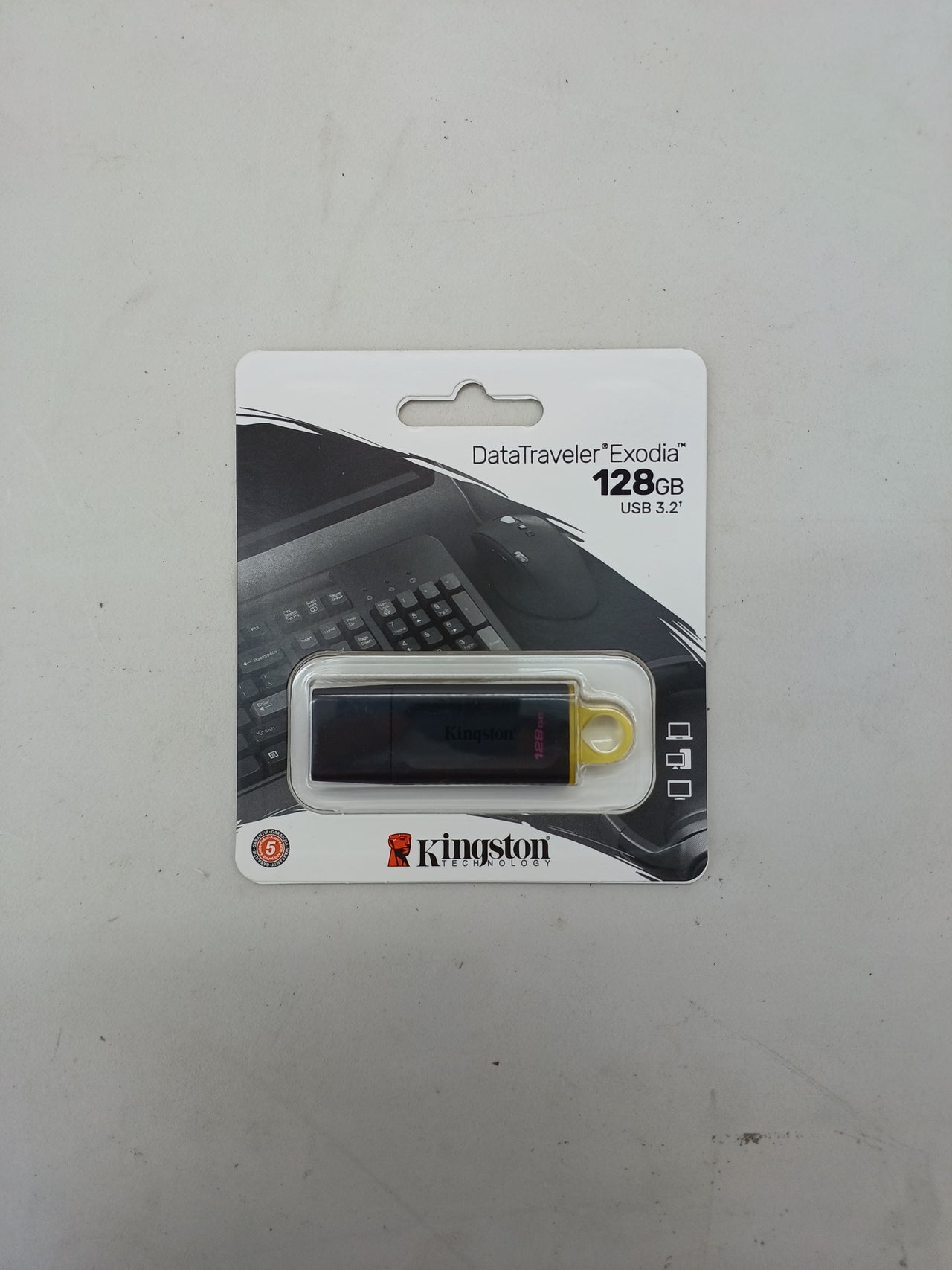 PenDrive, 128GB, USB 3.2', Kingston Datatraveler Exodia