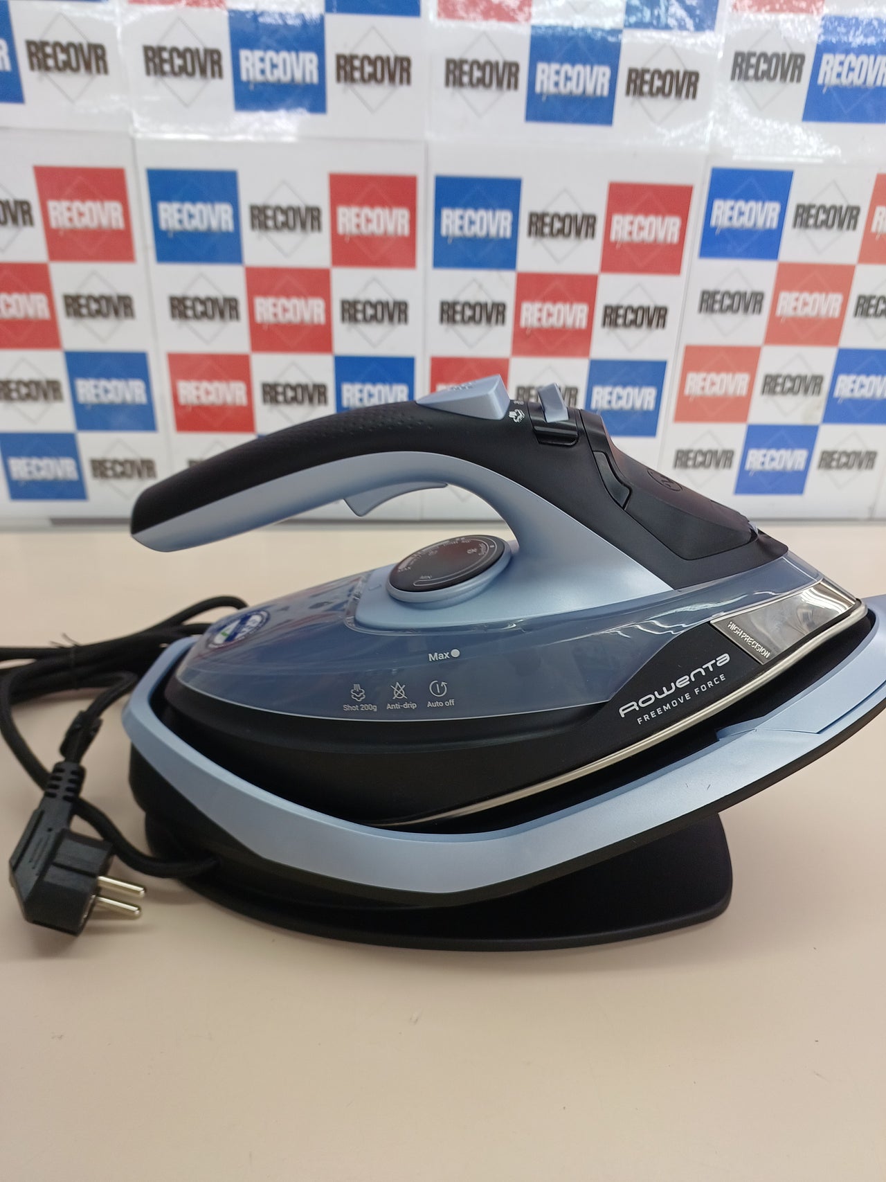 Plancha sin cable 2600W con vapor 40 g/min Rowenta