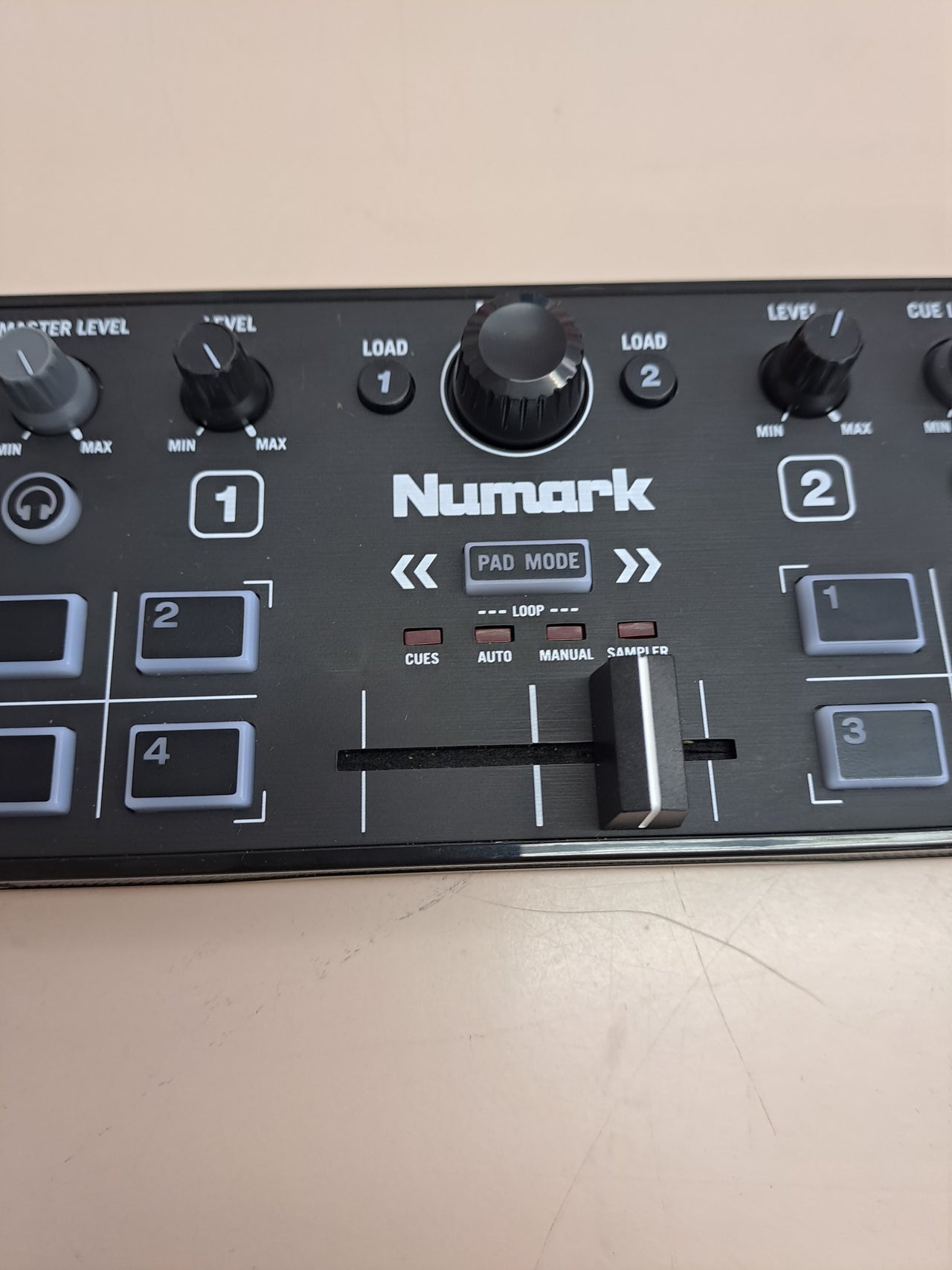 Controlador DJ USB compacto 2 canales táctil