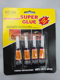 Súper glue blister 4x Kenex