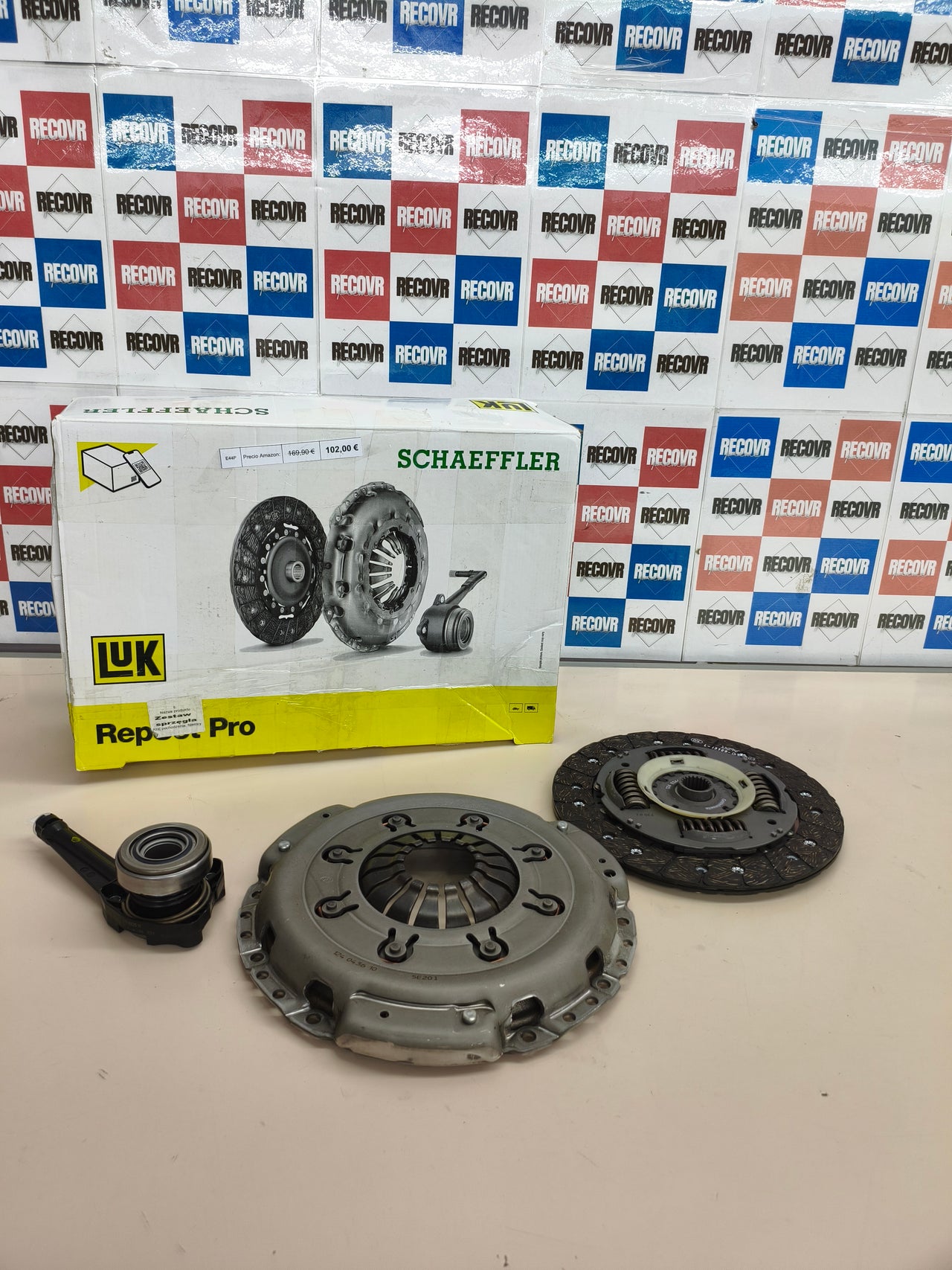 Kit de embrague LuK RepSet Pro 624331233 para coche
