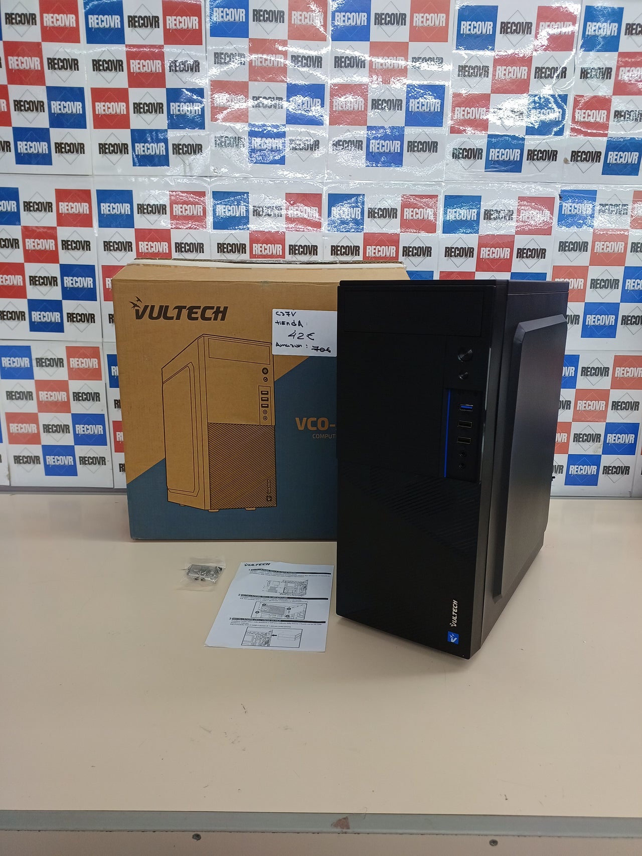 Caja PC ATX Vultech VCO-A1699 USB 3.0 Negra