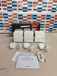 Tenda Nova MW6, WiFi Mesh AC1200, pack 3, 500 m²