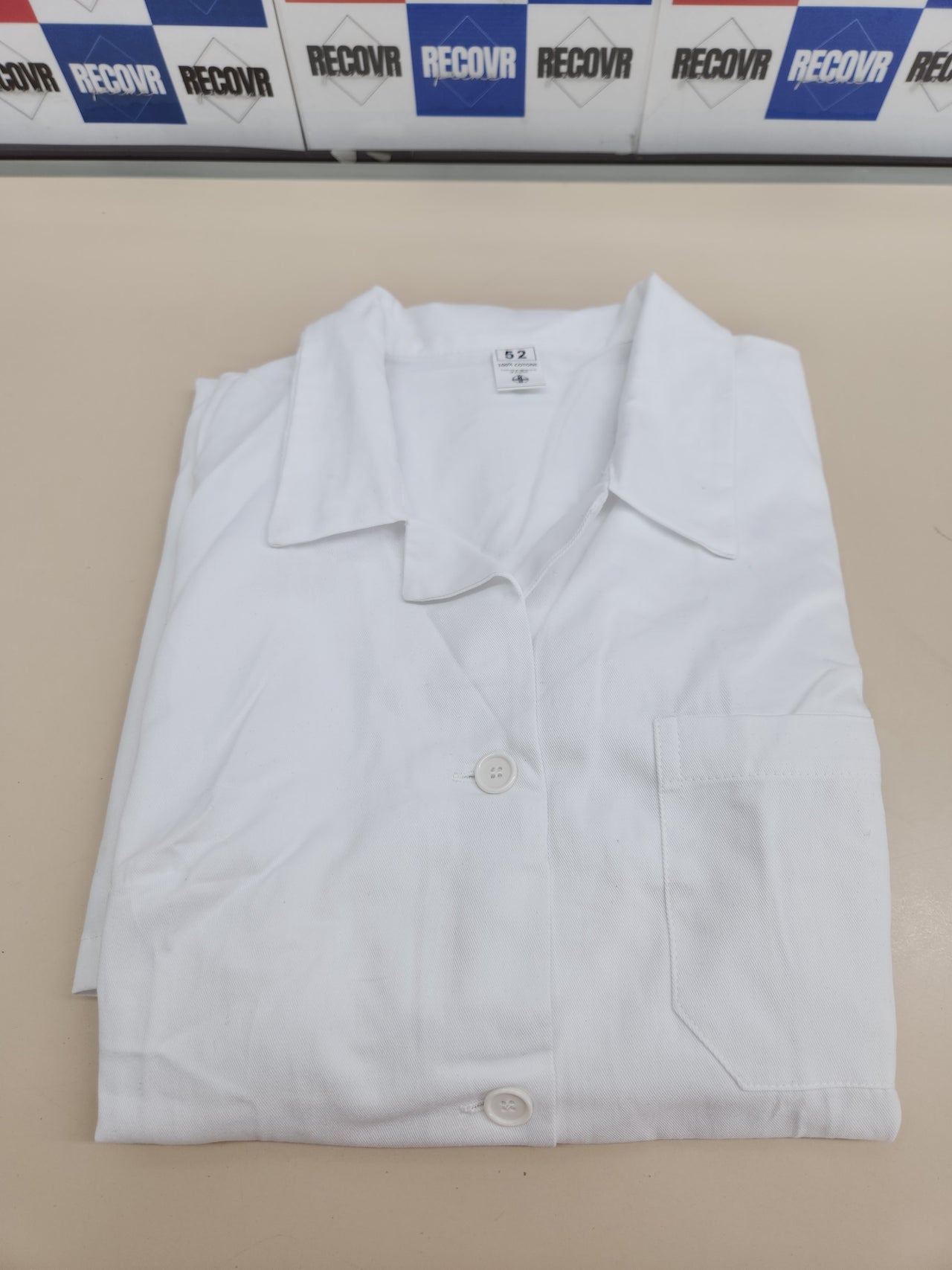 Bata de Laboratorio Medico para Mujer Blanco de algodón 100% sanforizadoAIESI®