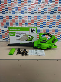 Aspirador Soplador Hojas Greenworks GD24X2BV