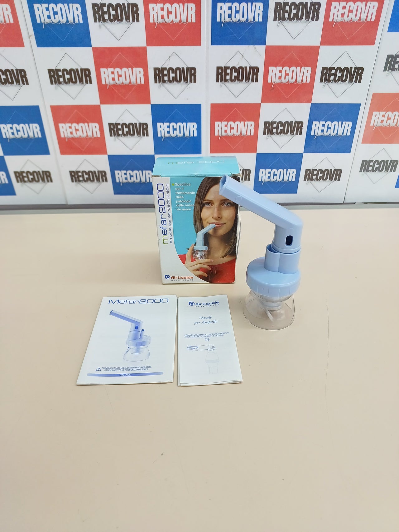 Recambio y Boquilla Aerosol Nasal Mefar 2000
