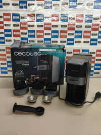 Cecotec FreeStyle Compact Dark Roast, cafetera 4 en 1, 20 bar, 1350W