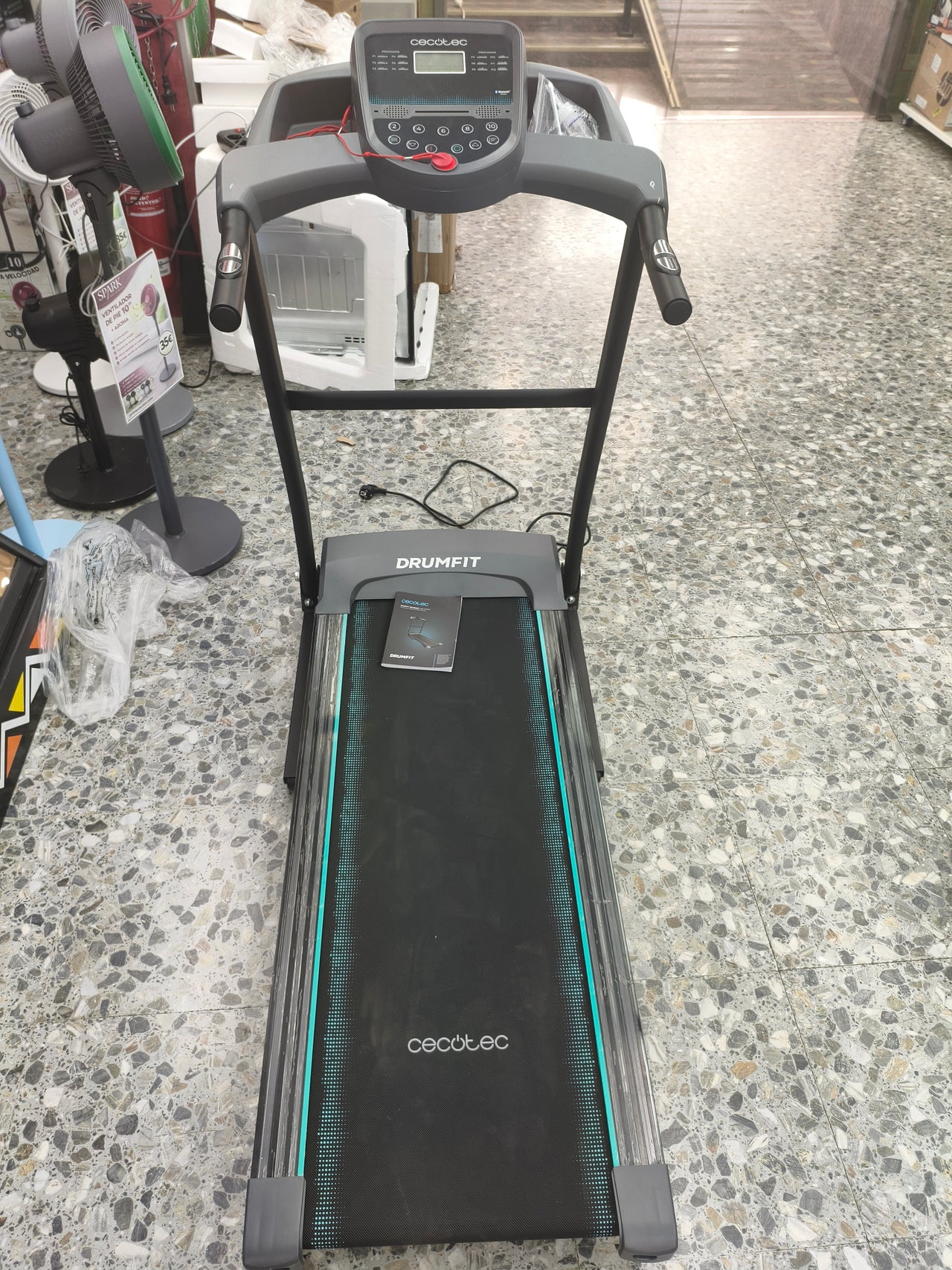 Cinta de correr plegable Cecotec Drumfit