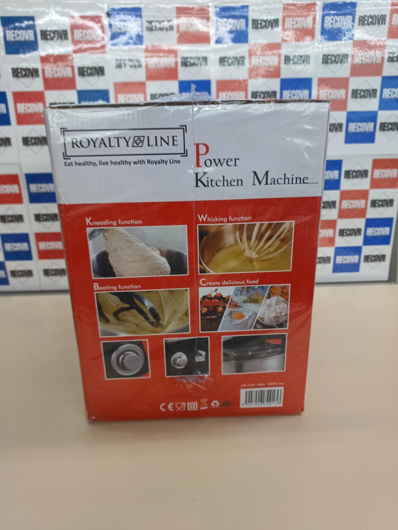Amasadora 6L 1600W Royalty Line RL-PKM-1600