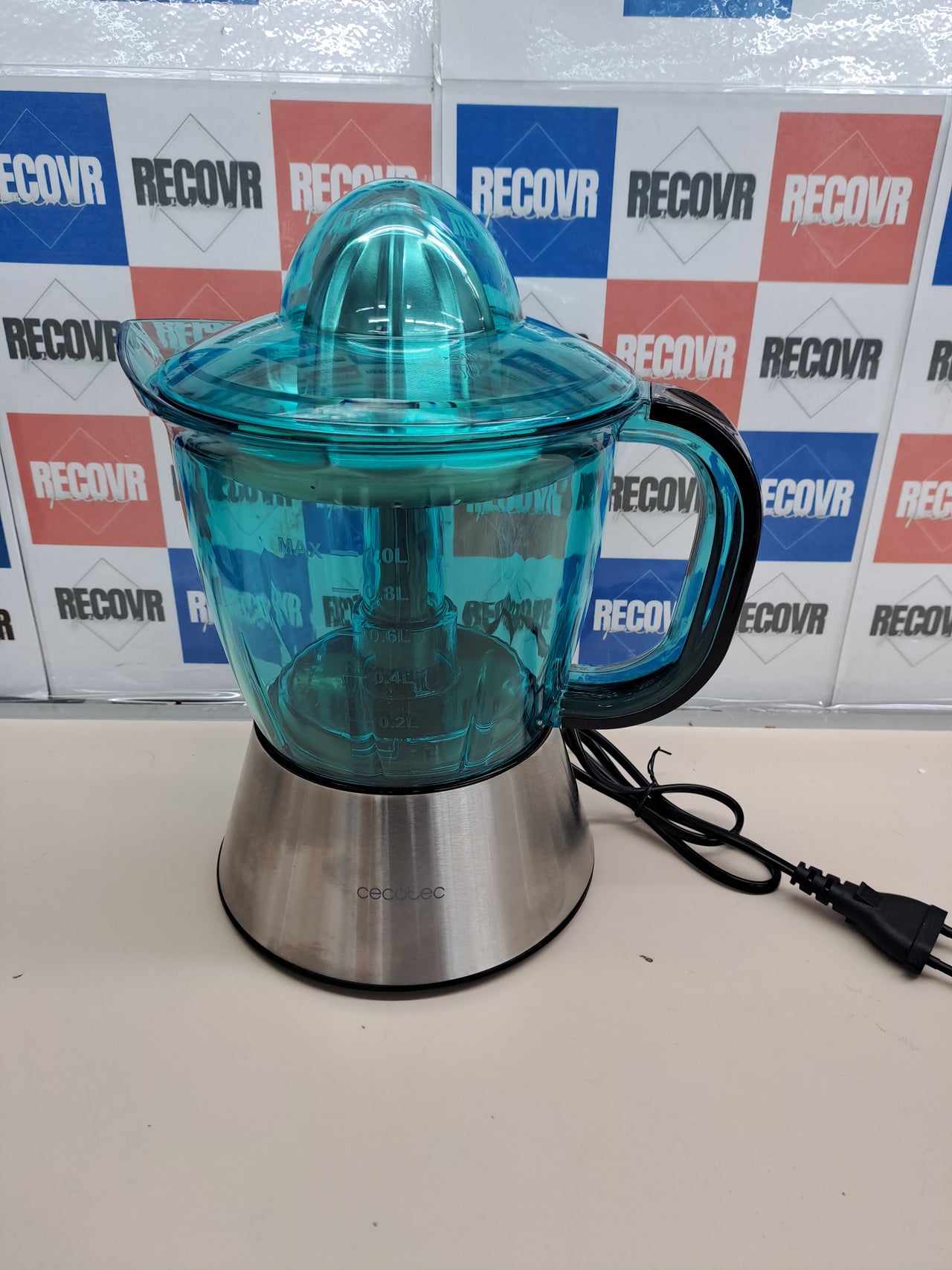 Exprimidor Cecotec Zitrá Full Steel